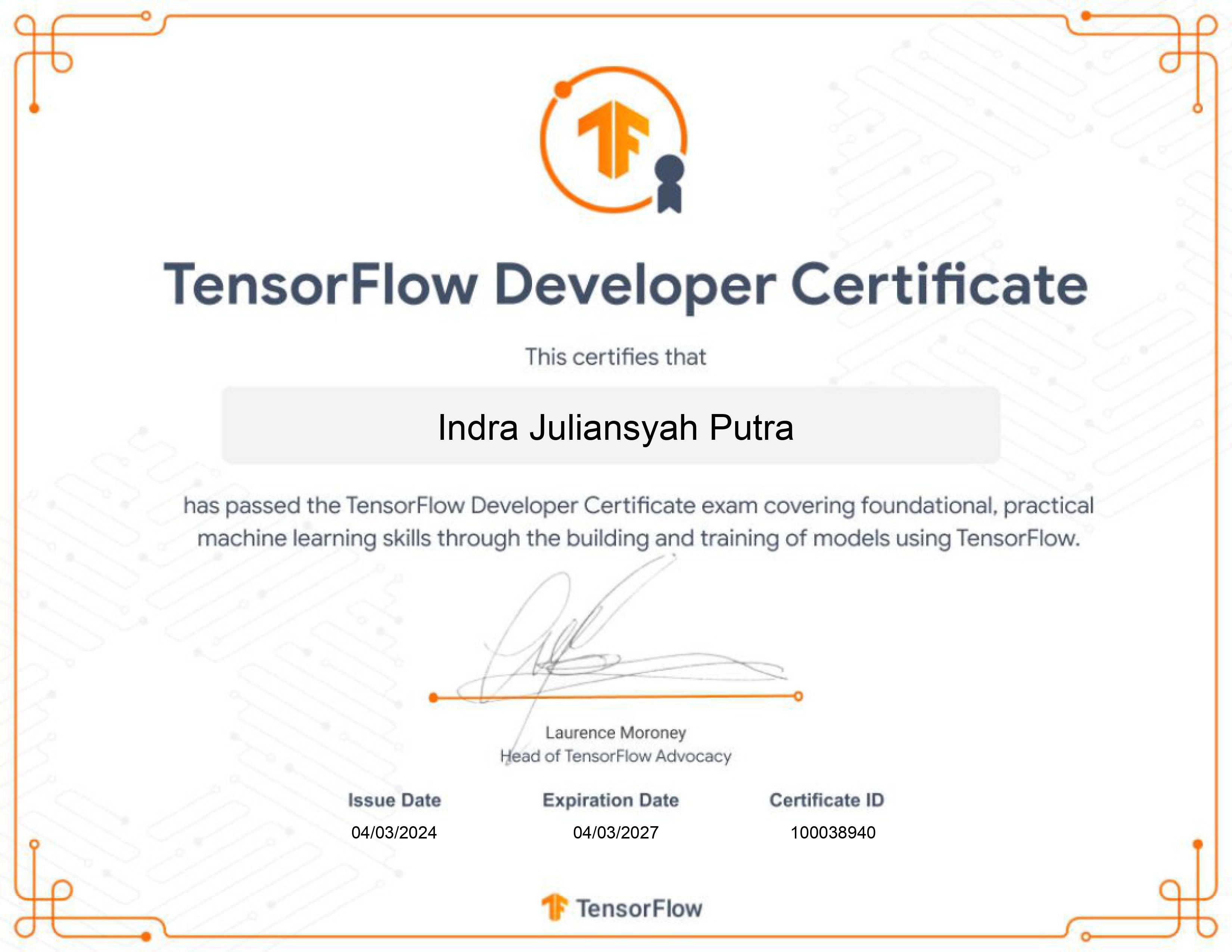 Certificate 3
